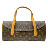 ルイ・ヴィトン LOUIS VUITTON ソナチネ M51902 ブラウン モノグラム・キャンバス/レザー  レディース ハンドバッグ