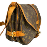 ルイ・ヴィトン LOUIS VUITTON ソミュール30 M42256 ブラウン/ゴールド金具 モノグラム レディース ショルダーバッグ