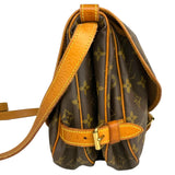 ルイ・ヴィトン LOUIS VUITTON ソミュール30 M42256 ブラウン/ゴールド金具 モノグラム レディース ショルダーバッグ