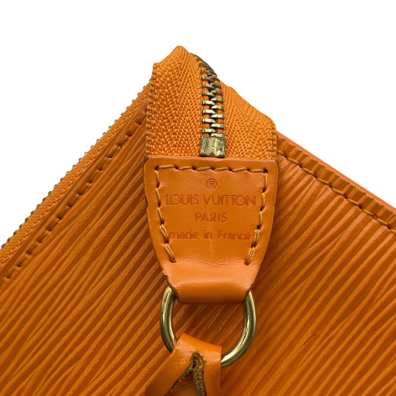 ルイ・ヴィトン LOUIS VUITTON ポシェット・アクセソワール M5294H オレンジ エピ レディース ハンドバッグ