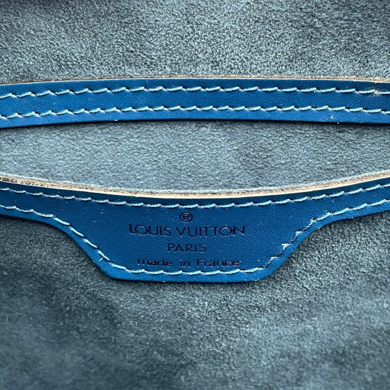 ルイ・ヴィトン LOUIS VUITTON サンジャック M52275 ブルー エピ レディース ハンドバッグ