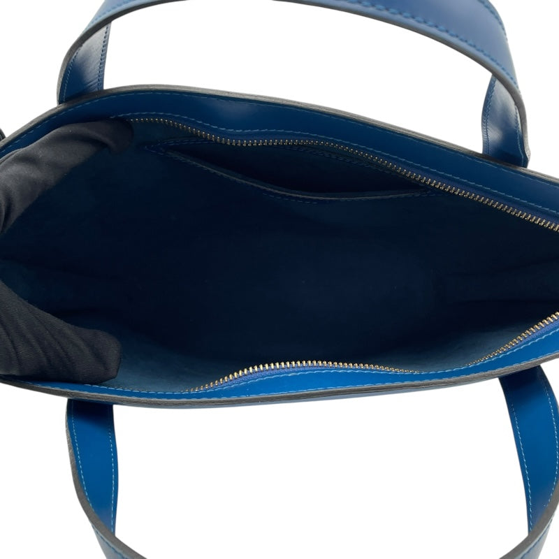 ルイ・ヴィトン LOUIS VUITTON サンジャック M52275 ブルー エピ レディース ハンドバッグ