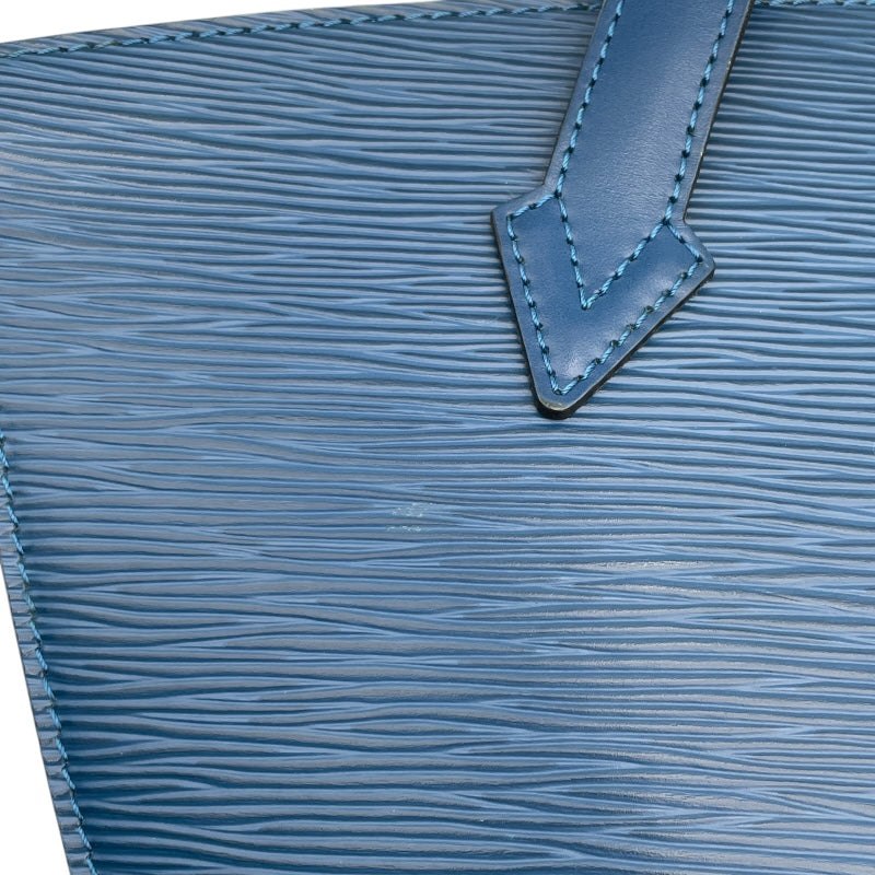 ルイ・ヴィトン LOUIS VUITTON サンジャック M52275 ブルー エピ レディース ハンドバッグ