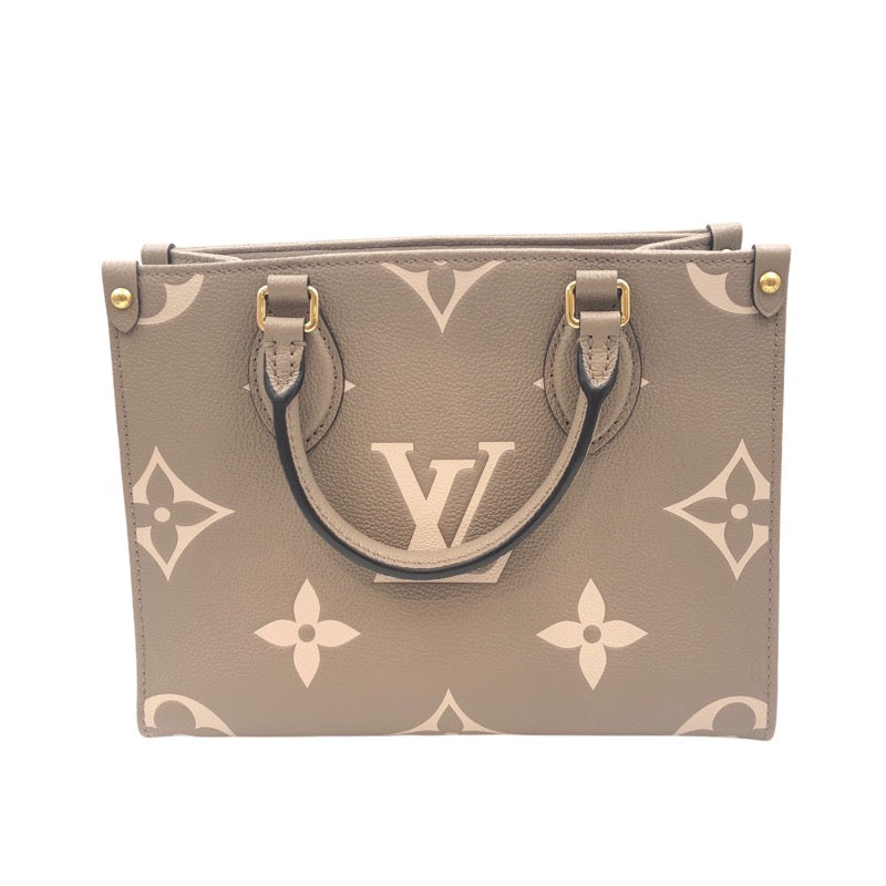 ルイ・ヴィトン LOUIS VUITTON オンザゴーPM M45779 トゥルトレール/クレーム モノグラム・アンプラント レディース ショルダーバッグ