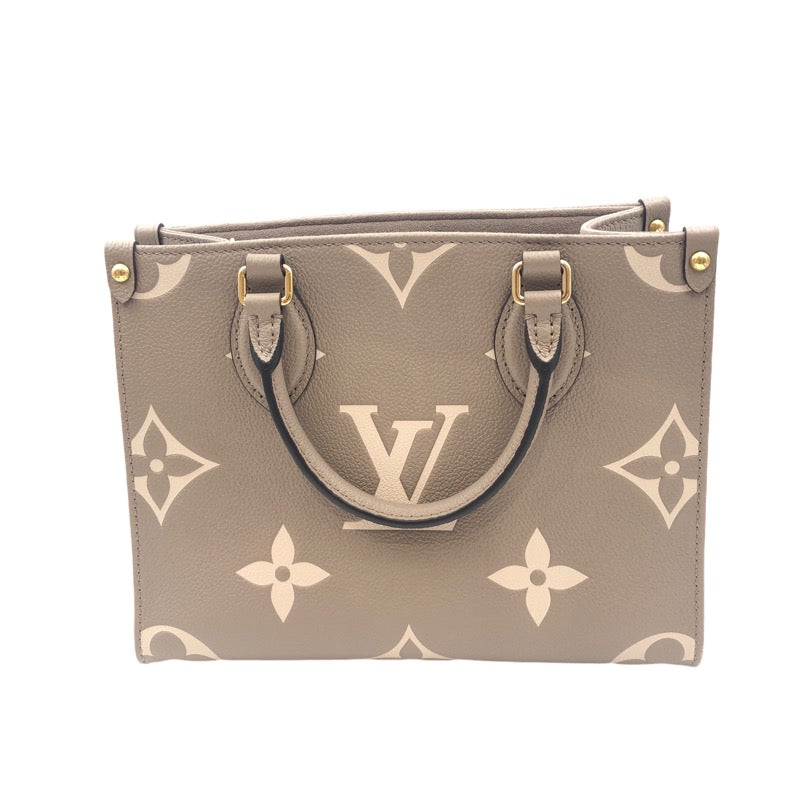 ルイ・ヴィトン LOUIS VUITTON オンザゴーPM M45779 トゥルトレール/クレーム モノグラム・アンプラント レディース ショルダーバッグ