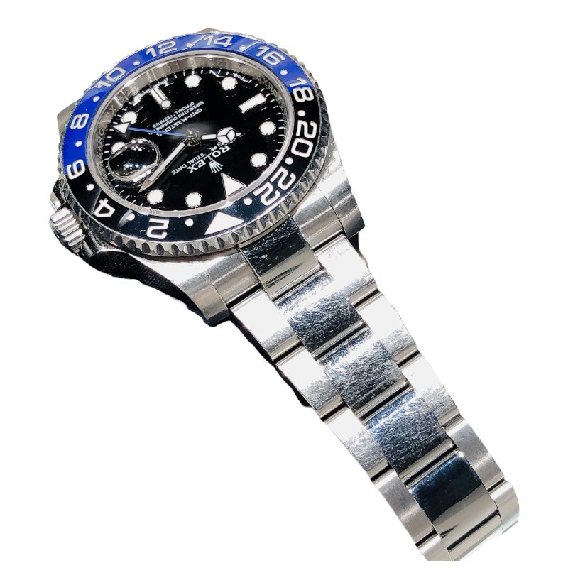 ロレックス ROLEX GMTマスター2 116710BLNR SS 自動巻き メンズ 腕時計