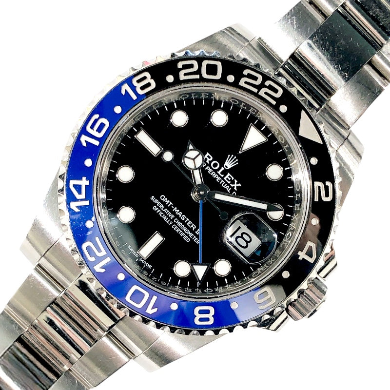 ロレックス ROLEX GMTマスター2 116710BLNR SS 自動巻き メンズ 腕時計