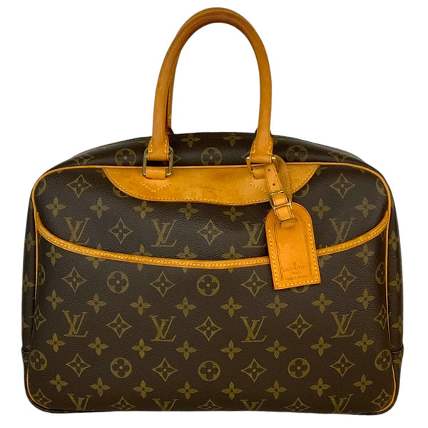 ルイ・ヴィトン LOUIS VUITTON ドーヴィル M47270 ブラウン/ゴールド金具 モノグラム レディース ハンドバッグ