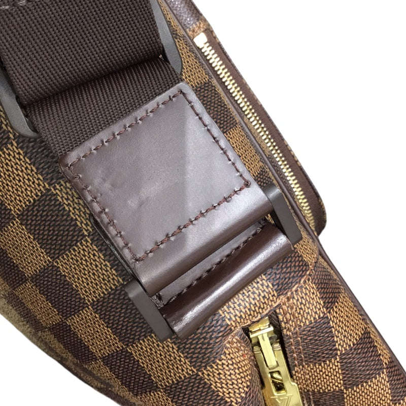 ルイ・ヴィトン LOUIS VUITTON オラフMM N41441 ブラウン ダミエキャンバス ダミエ ユニセックス ショルダーバッグ