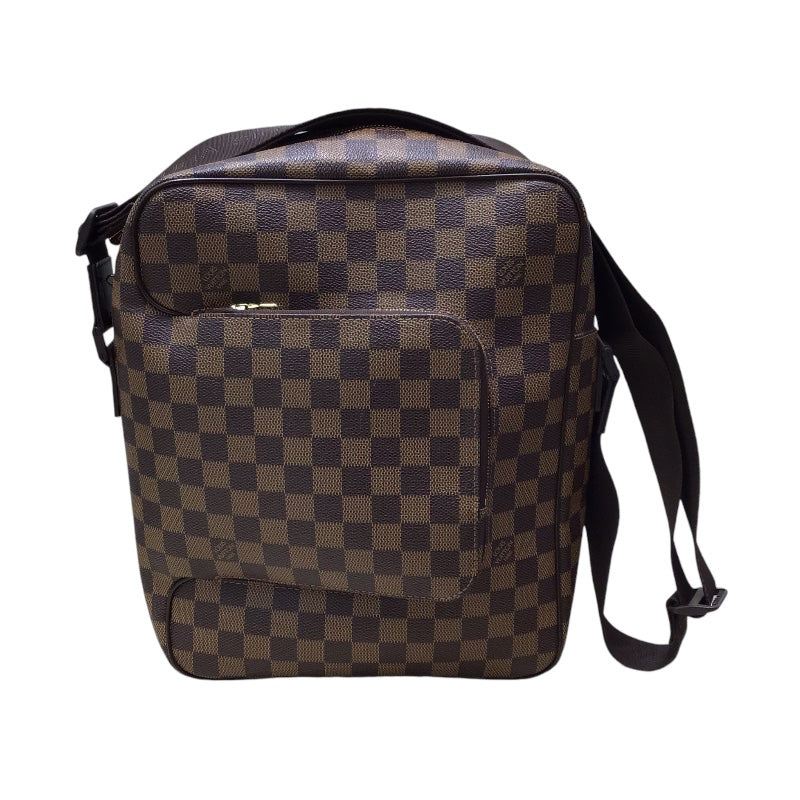 ルイ・ヴィトン LOUIS VUITTON オラフMM N41441 ブラウン ダミエキャンバス ダミエ ユニセックス ショルダーバッグ