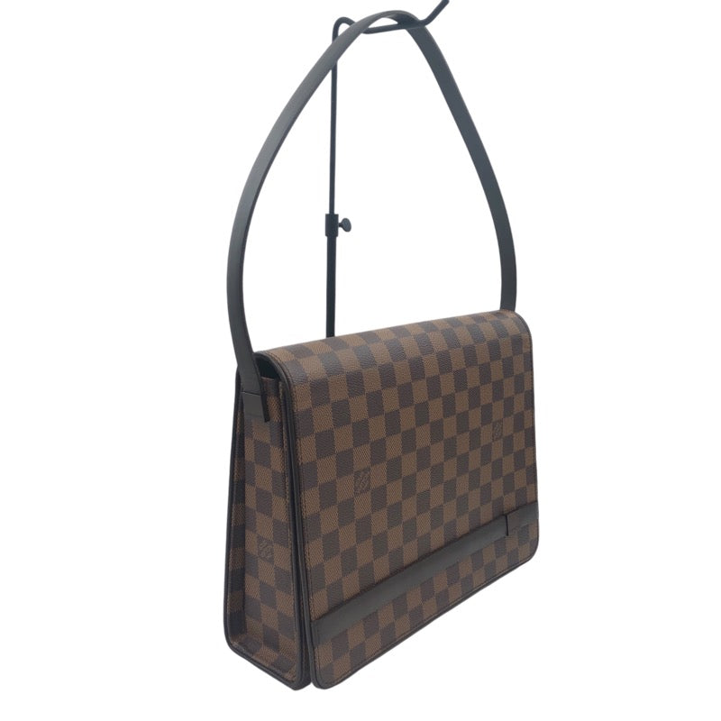 ルイ・ヴィトン LOUIS VUITTON トライベッカ・カレ N51161 エベヌ ダミエ レディース ショルダーバッグ