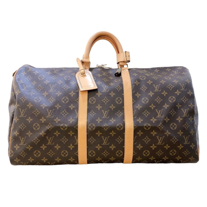 ルイ・ヴィトン LOUIS VUITTON キーポル55 M41424 ブラウン モノグラムキャンバス モノグラム レディース ボストンバッグ