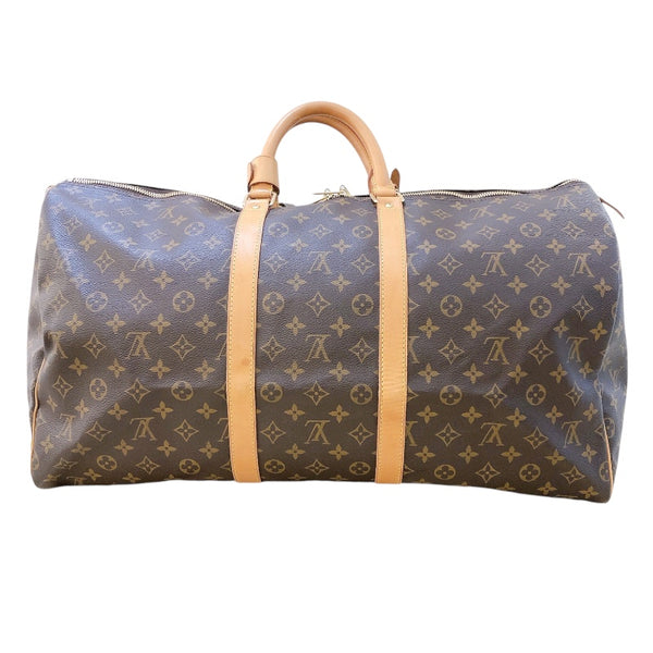 ルイ・ヴィトン LOUIS VUITTON キーポル55 M41424 ブラウン モノグラムキャンバス モノグラム レディース ボストンバッグ