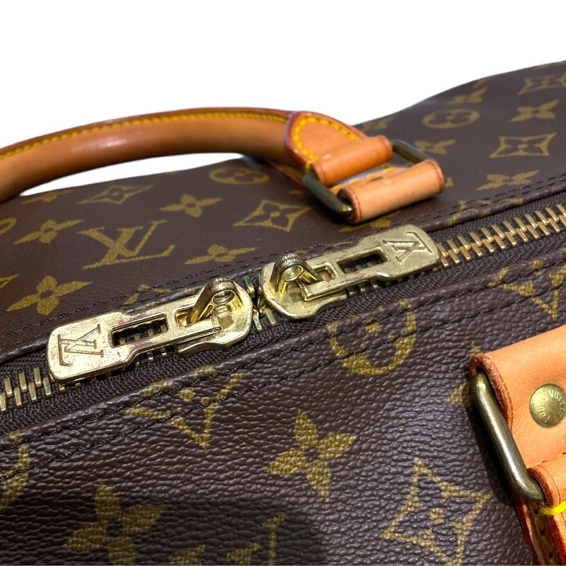 ルイ・ヴィトン LOUIS VUITTON キーポル・バンドリエール55 M41414 ブラウン/ゴールド金具 モノグラム レディース ボス |  中古ブランドリユースショップ OKURA(おお蔵)