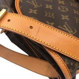 ルイ・ヴィトン LOUIS VUITTON ソミュール35 M42254 ブラウン モノグラムキャンバス レディース ショルダーバッグ