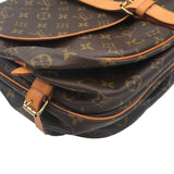 ルイ・ヴィトン LOUIS VUITTON ソミュール35 M42254 ブラウン モノグラムキャンバス レディース ショルダーバッグ