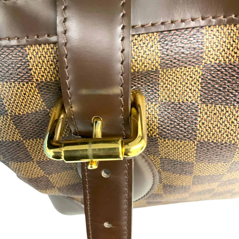 ルイ・ヴィトン LOUIS VUITTON ハムステッドMM N51204 ブラウン/ゴールド金具 モノグラム レディース トートバッグ