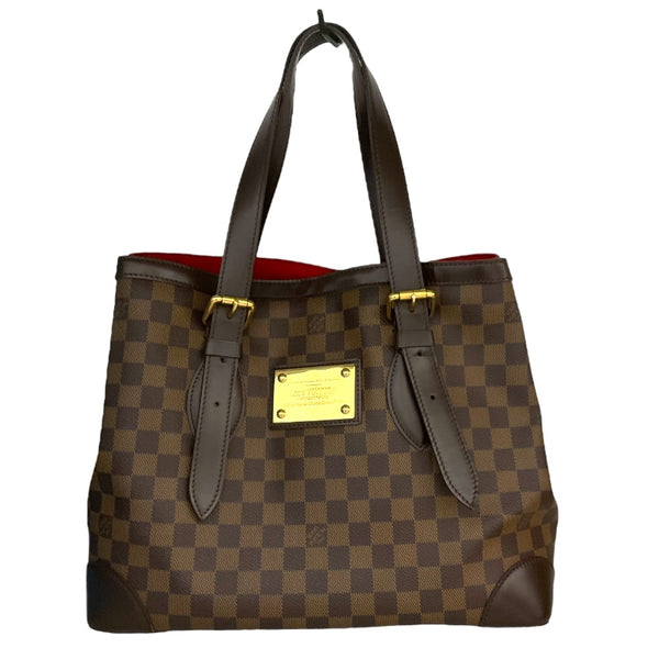 ルイ・ヴィトン LOUIS VUITTON ハムステッドMM N51204 ブラウン/ゴールド金具 モノグラム レディース トートバッグ