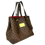 ルイ・ヴィトン LOUIS VUITTON ハムステッドMM N51204 ブラウン/ゴールド金具 モノグラム レディース トートバッグ