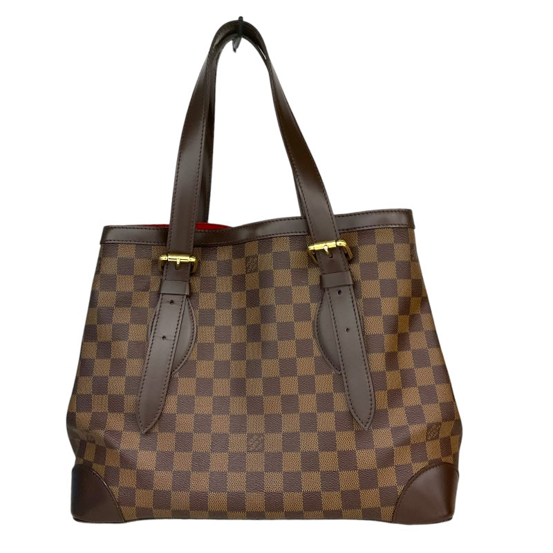 ルイ・ヴィトン LOUIS VUITTON ハムステッドMM N51204 ブラウン/ゴールド金具 モノグラム レディース トートバッグ