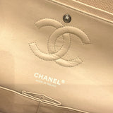 シャネル CHANEL マトラッセ25 チェーンショルダーバッグ A01112 14番台 ベージュ シルバー金具 キャビアスキン レディース ショルダーバッグ