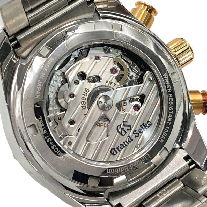 セイコー SEIKO Grand Seiko　スポーツコレクション　スプリングドライブ　GMT SBGC240 K18/SS/セラミック メンズ 腕時計