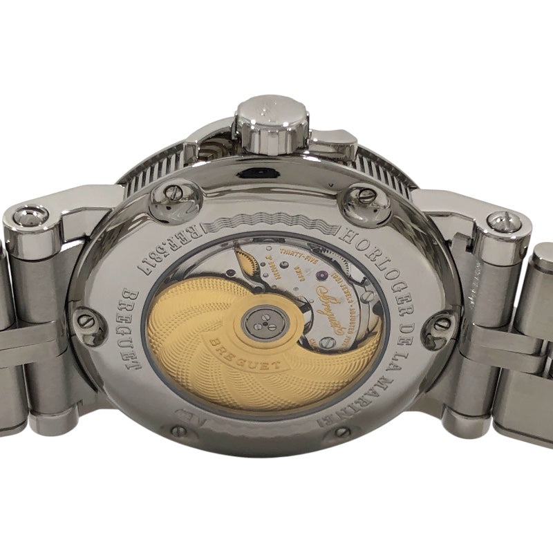 ブレゲ Breguet マリーン2 ラージデイト 5817ST/92/SVO SS 自動巻き メンズ 腕時計