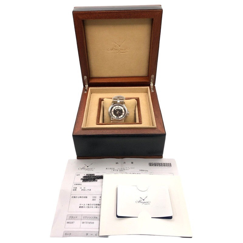 ブレゲ Breguet マリーン2 ラージデイト 5817ST/92/SVO SS 自動巻き メンズ 腕時計