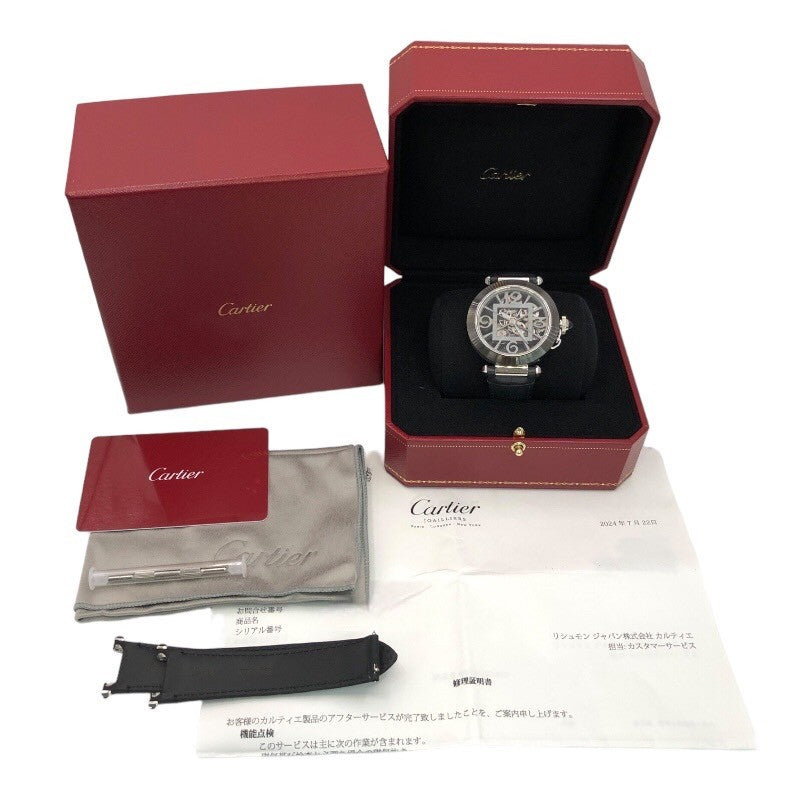カルティエ Cartier パシャ ドゥ カルティエ WHPA0017 SS メンズ
