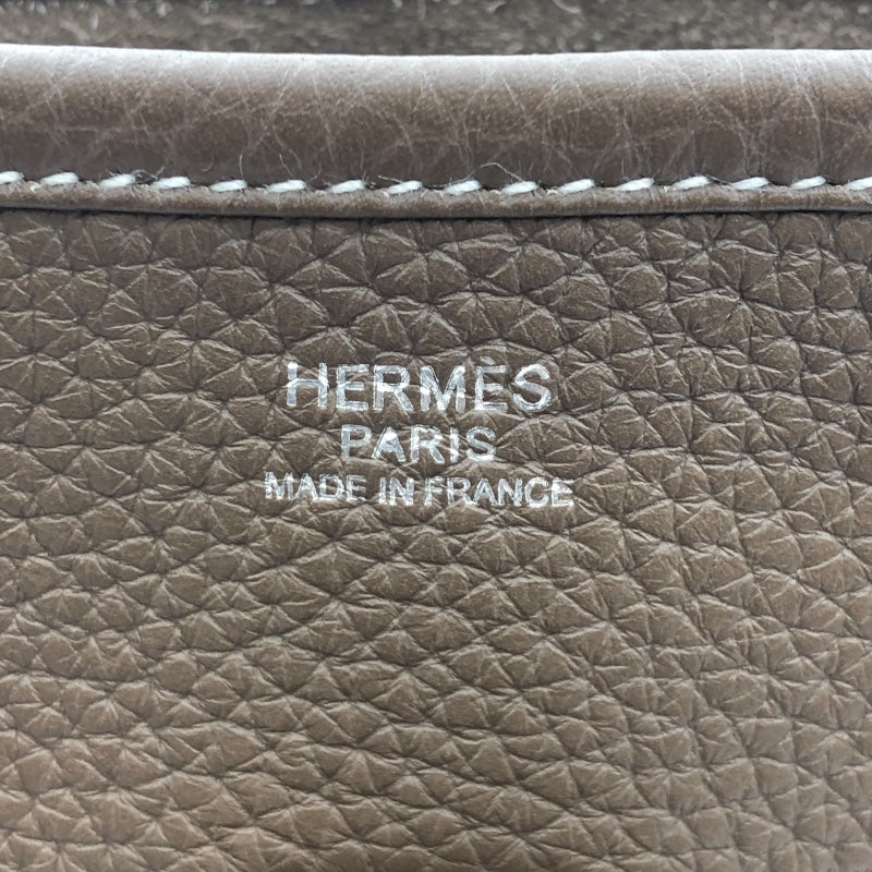 エルメス HERMES エヴリン3 PM □P刻 エトゥープ トリヨン レディース ショルダーバッグ