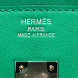 エルメス HERMES バーキン25 U刻印（2022年製） ミント シルバー金具 スイフト レディース ハンドバッグ