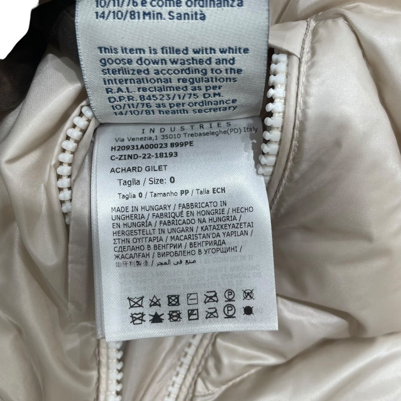 モンクレール MONCLER　ACHARD　リバーシブルファーベスト フェイクファー ポリエステル レディース ダウンベスト
