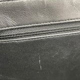 シャネル CHANEL マトラッセ Wフェイス フラップ バッグ 4番台 ブラック SV金具 コットンジャージー レディース ハンドバッグ