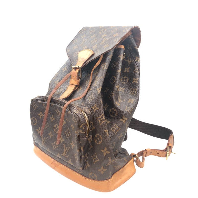 ルイ・ヴィトン LOUIS VUITTON モンスリMM M51136 モノグラム PVC レディース リュック・デイパック