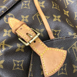 ルイ・ヴィトン LOUIS VUITTON モンスリMM M51136 ブラウン モノグラムキャンバス モノグラム ユニセックス リュック・デイパック