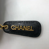 シャネル CHANEL トリプルココトートバッグ ブラック×GD金具 キャビアスキン レディース トートバッグ