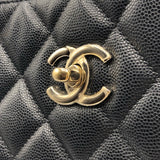 シャネル CHANEL ショルダートートバッグ A91046 キャビアスキン レディース トートバッグ