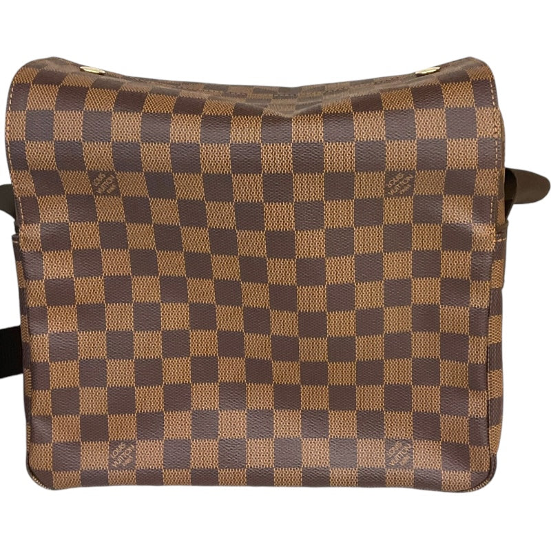 ルイ・ヴィトン LOUIS VUITTON ナヴィグリオ N45255 ブラウン/ゴールド金具 ダミエ レディース ショルダーバッグ