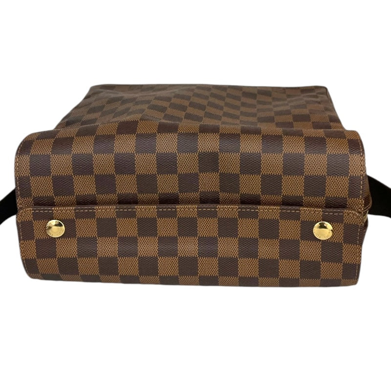 ルイ・ヴィトン LOUIS VUITTON ナヴィグリオ N45255 ブラウン/ゴールド金具 ダミエ レディース ショルダーバッグ