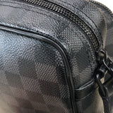 ルイ・ヴィトン LOUIS VUITTON ユーティリティ・メッセンジャー M40280 ダミエグラフィットキャンバス メンズ ショルダーバッグ