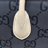 グッチ GUCCI オブザグリッドトートバッグ 630353 グレー ナイロン ナイロン　レザー ユニセックス ショルダーバッグ