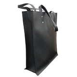 ヴァレンティノ VALENTINO VLTNロゴトートバッグ ブラック/シルバー金具 レザー ユニセックス トートバッグ
