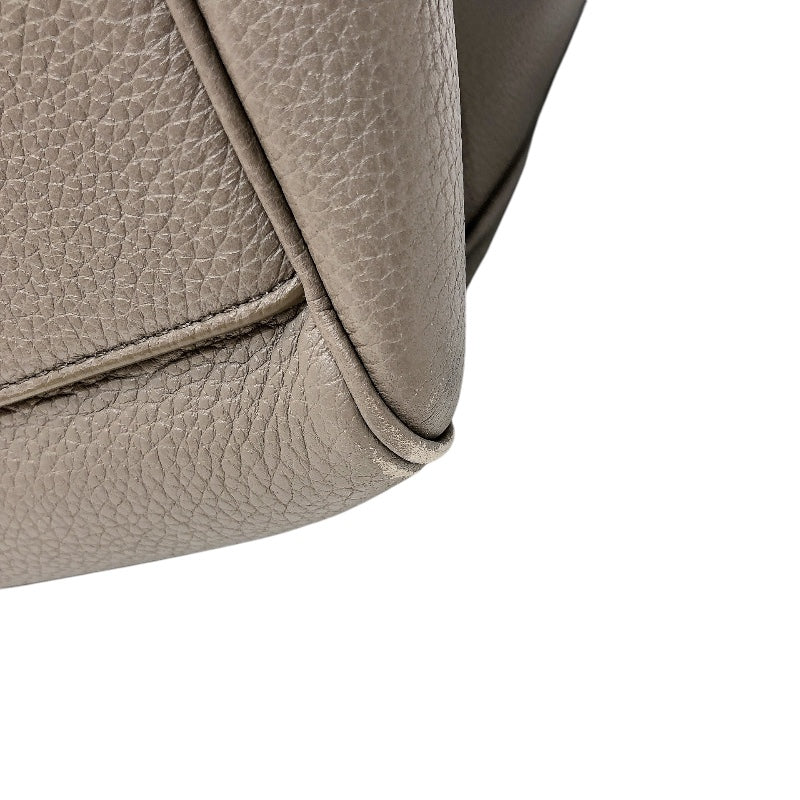 セリーヌ CELINE セーズ16　ラージ 194043 ブラウン×ゴールド金具 カーフ レディース ショルダーバッグ