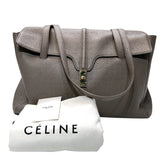セリーヌ CELINE セーズ16　ラージ 194043 ブラウン×ゴールド金具 カーフ レディース ショルダーバッグ