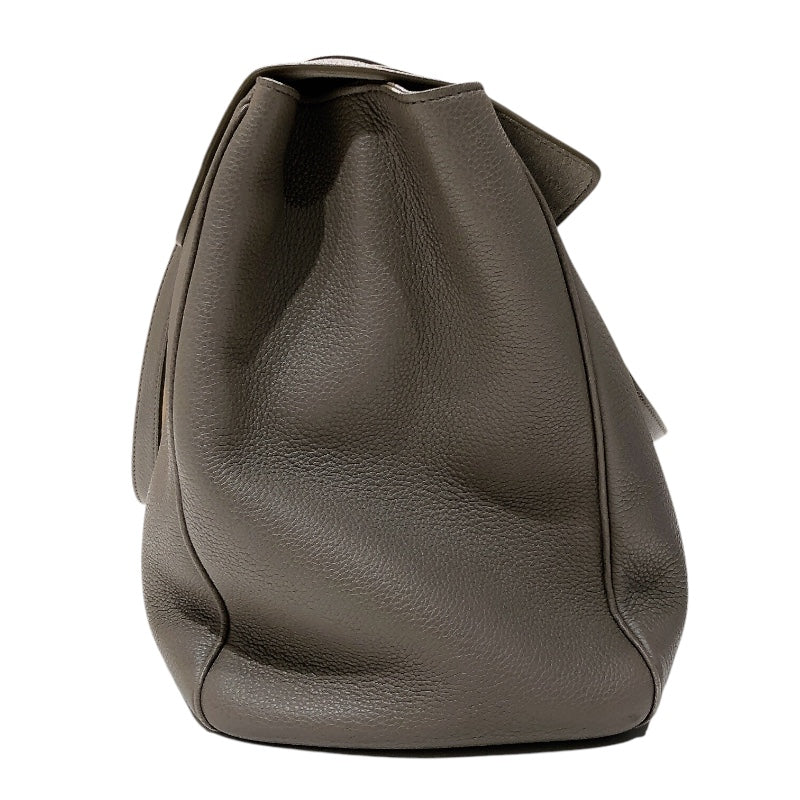 セリーヌ CELINE セーズ16　ラージ 194043 ブラウン×ゴールド金具 カーフ レディース ショルダーバッグ
