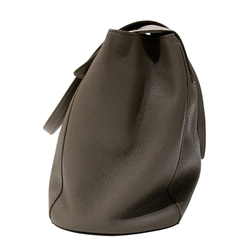 セリーヌ CELINE セーズ16　ラージ 194043 ブラウン×ゴールド金具 カーフ レディース ショルダーバッグ