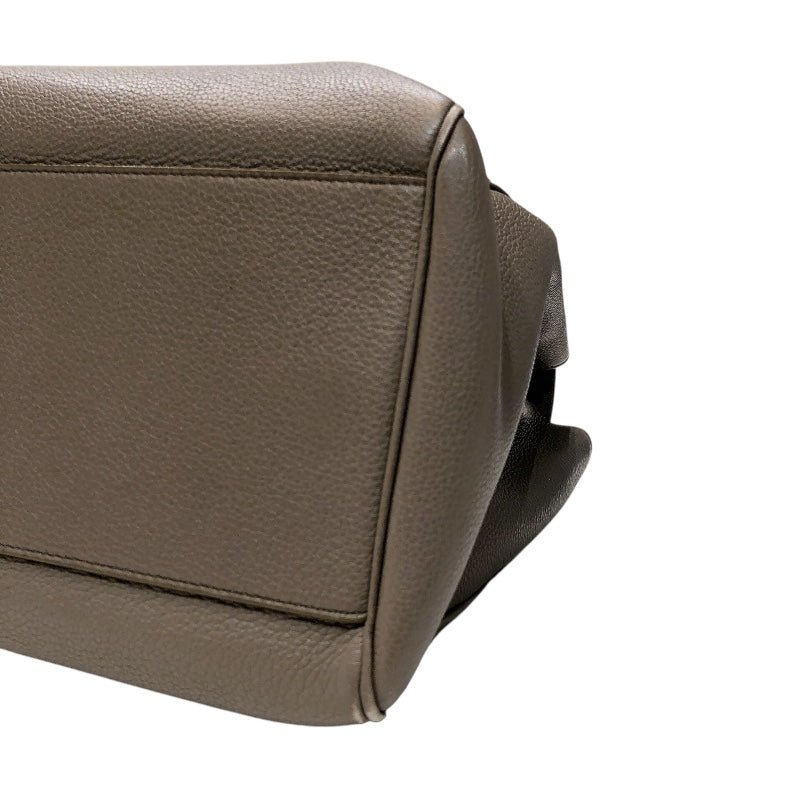 セリーヌ CELINE セーズ16　ラージ 194043 ブラウン×ゴールド金具 カーフ レディース ショルダーバッグ