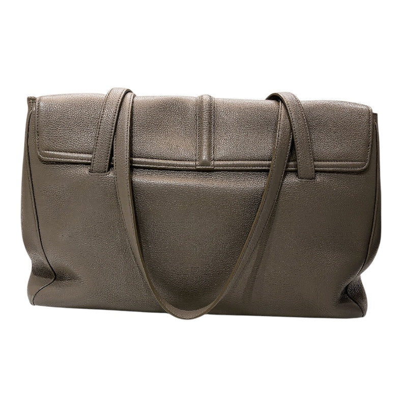 セリーヌ CELINE セーズ16　ラージ 194043 ブラウン×ゴールド金具 カーフ レディース ショルダーバッグ