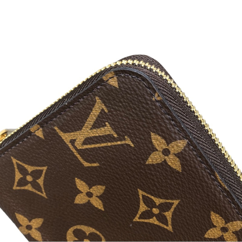 ルイ・ヴィトン LOUIS VUITTON ジッピーウォレット M41895 ブラウン モノグラムキャンバス ユニセックス 長財布