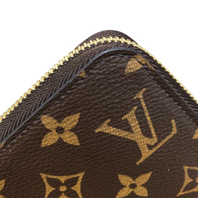 ルイ・ヴィトン LOUIS VUITTON ジッピーウォレット M41895 ブラウン モノグラムキャンバス ユニセックス 長財布